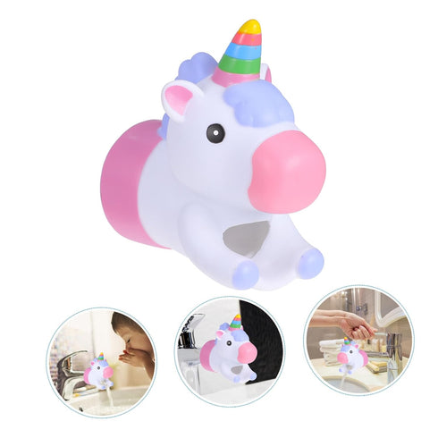 1pc Infant Bathtub Extension Faucet Cover for Kids Sink Faucets, PVC Cartoon Bath Spout Cover for Baby Tubs