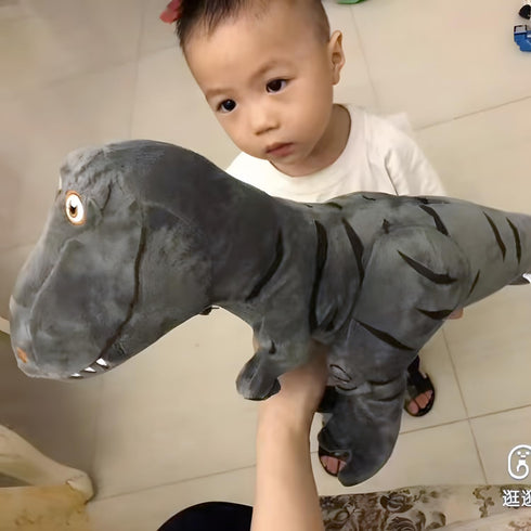 2 Pack 15.7 Inch Large Dinosaur Stuffed Animals, Adventure Plush Toy for Boys and Girls Room Decor