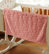 Yagle Mate 4 3040 Pcs Baby Blankets,Fleece Checkered Blanket, Fluffy Small Crib Blankets for Girls, Toddler Receiving