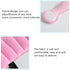Car Seat Head Support Band, Adjustable Neck Relief for Infants and Baby Car Seats (Pink)