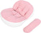 Hemoton U Shaped Maternity Pillow for Back Pain Relief Side Cooling Pillow