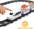 Set TOYANDONA Sushi Train Rotating Table Food Train Battery Powered Electric Train Toy Under Christmas Tree Train Track