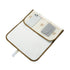 GKOXUQ Portable Baby Changing Pad Foldable & Water Proofing Mat Built-in Mesh Pocket for Newborns and Parents During