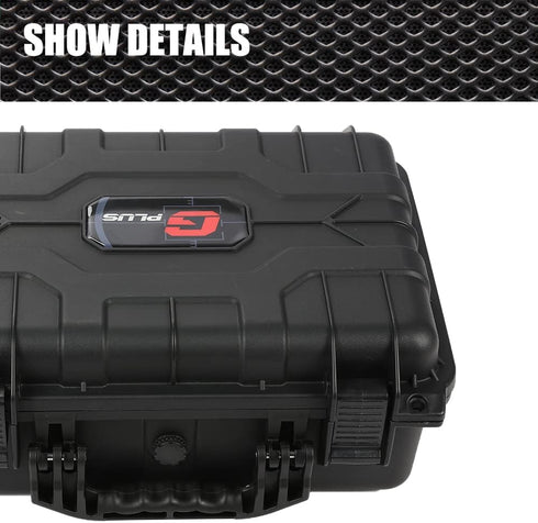 Graded Card Storage Box Compatible with BGS PSA SGC FGS, Weatherproof Case with Impact Absorbing Foam Slots