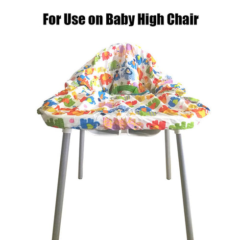 Portable Shopping Cart Cover, High Chair and Grocery Cart Covers for Babies, Kids, Infants & Toddlers, Simple Elephant