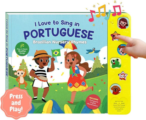 I Love to Sing in Portuguese: Brazilian Nursery Rhymes, Musical Baby Sound
