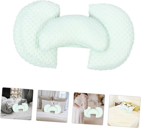Pregnancy Support Pillow with Cooling Effect Comfortable Waist Cushion for Side Sleeping Maternity Pillow for Pregnant