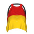 Zhbvncp Germany Flag Baby Car Seat Cover & Breastfeeding Nursing Cover - Breathable Stretch Fabric Multi-Use Nursing