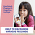 My Feelings and Emotion Girls Flash Cards - Visual Aid for Special Ed, Autism, Speech Delay