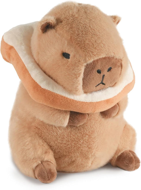 CHDBLOCK Toast Capybara Plush, Cute Capybara Plush, Toast Removable Capybara Stuffed Animal