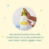 Babyganics Baby Shampoo + Body Wash Pump Bottle, Fragrance Free, 16 Fl Oz (Pack of 3)