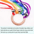 Montessori Hand Kite, Baby Sensory Ribbon Toy, Wooden Rainbow Toddler Toys for Engaging Sensory Play