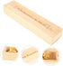 Elegant Wooden Pregnancy Test Keepsake Box with Lid Newborn Announcement Storage Case for Cherished Memories