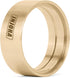 INJORA Brass Inner Beadlock Rings - 27g/pc 1.3" Wheel Weights Fit for 1/24 1/18 RC Crawler Upgrade