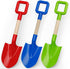 16'' Summer (3PCS Long Kids Beach Shovels Sand Spade Toys Gardening Tools with Wooden Handled, ABS Plastic Sturdy Scoop