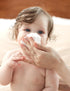 Momcozy Baby Wipes, 100% Biodegradable Saline Nose and Face Wipes, Unscented & Hypoallergenic, 360 Count (Packs of 12)