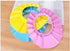 Baby Safe Shampoo Shower Cap Hat for Kids, Soft Shower Bathing Protection, Wash Hair Shield (Yellow)