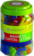 Megcos 90-Pieces Magnetic Letters Game in Jar, Montessori Educational Toys Gift for Toddlers Age 3 and Up