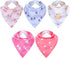 5 Pack Adult Drool Bandana Bibs - Soft Large Absorbent Waterproof Bibs for Special Needs, Kids, Men Women