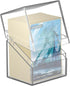 Ultimate Guard Boulder 80+ Deck Case for 80 Double-Sleeved TCG Cards, Clear, Durable Storage for Trading Card Games