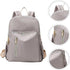 Mommy Backpack Commuting Backpack Large Capacity Waterproof Diaper Bag for Moms with Insulated Bottle Pouch Stroller