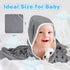 6 Pack, 30 30 Inch Orighty Baby Hooded Towel x Super Soft Bath Towel with Hood for Babies, Infant, Newborn Essential