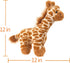 Apricot Lamb Toys Plush Brown Grassland Giraffe, Soft Cuddly Stuffed Animal Perfect for Child (12 Inches)