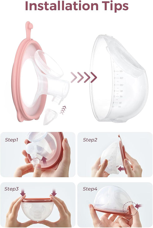Momcozy Set Momcozy V1 Pro/V2 V1 Pro/V2 1PC 7.8oz, 24mm) Full Collector Cup Only for Pro. Original Pro Breast Pump