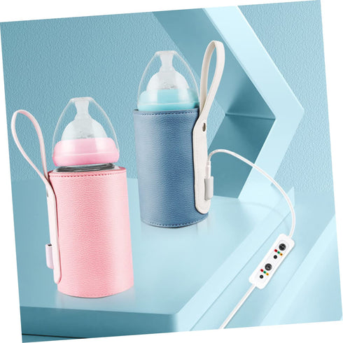 SUPVOX Warmer Portable USB Bottle Warmer Go Convenience Temperature Control Lightweight and Compact Design for Indoor