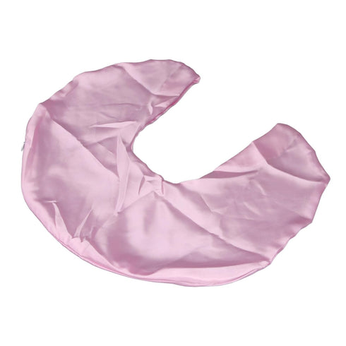 Kikumi Satin Nursing Pillow Cover, Washable Soft, Breathable, Skin Friendly, Nursing Pillow Cover for Feeding (Pink)