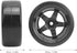VBESTLIFE 4Pcs RC Rubber Tires, 63mm Antiskid Drift Tyres Wheel Rims for D12 1/10 RC Car Accessories