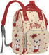 Mommy Daypack MyPupSocks Customized Bear Princess Diaper Bag with Name, Custom Nursing Baby Bags Nappy Bag Casual
