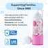 Hands-Free Baby Bottle 7 oz 3m+ (1 - Anti-Colic Nursing System Glass Baby Bottle with Fast Flow Nipple/Teat with Tube