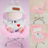 NUJOLI 17cm La-bubu Car Seat, Car Air Vent Safety Seat, Perfect for Car Decoration and Display, Suitable for La-bubu