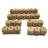 Beech Alphabet Letter Beads, 100pc 12mm Square Shape Beech Wood for DIY Jewelry