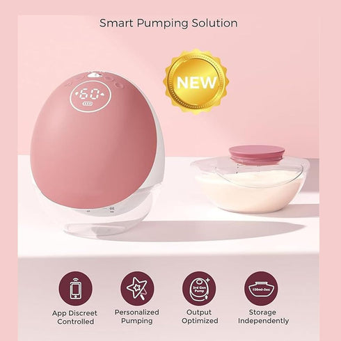 RiToEasysports 4 M9 150 ML Milk Collection Cup, Pcs PP Liquid Silicone Wearable Breast Pump Cup Accessories