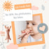 3D Toy,360-Degree 3D) BIGSPINACH Baby Teether, BPA-Free Multi-Texture Silicone Teething Stick Textured Design
