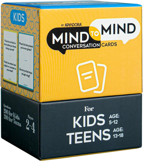 400 Kids and Teens Conversation Cards - Fun Activity for Families and Teachers - Great for Home and School Interaction