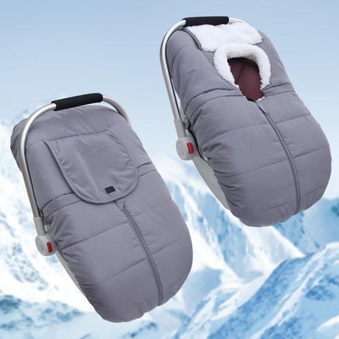 Mom's Choice Awards Winner-TSAYAWA Winter Baby Car Seat Cover -Keep Babies Warm Carseat Bunting Bag/Blanket for Newborn
