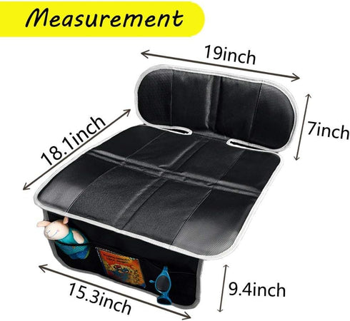 Big Ant Car Seat Protector, Thick Padding Protection for Child & Baby Cars Seats, Dog Mat, Non Slip and Waterproof