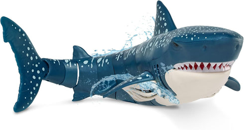 Swimming 3 Terra by Battat - Remote Control Shark Realistic Moving RC Shark Toy for Water Play & Pools Fun RC Pool
