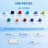 Molecular Model Kit (238pcs), Organic Chemistry Molecule Science Gifts for Ochem and Inorganic Students and Teachers