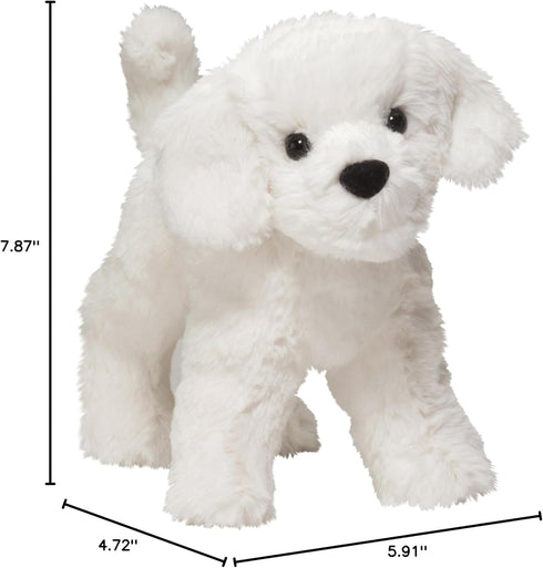 Douglas Dandelion Puff Plush Stuffed Animal Bichon Dog
