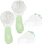 HAKIDZEL Hair Brush and Comb Set 2-Piece Soft Bristles Grooming Kit for Newborns