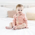 Pack 6 TenderBabe Silicone Pacifier Clip for Baby Boys and Girls, of Soft Flexible Paci Binky Clips with One-Piece