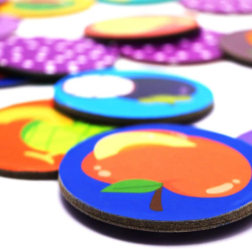 KiDEPOCH Memory Game with 16 Matching Pairs - Non Toxic Preschool Educational Game for Kids 3 Years and Up