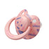 Large Pink Silicone Pacifier for Sleep and Anxiety Relief