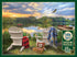 1000 Cobble Hill Piece Puzzle - Lakeshore - Sample Poster Included