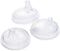 Boon Nursh Silicone Sippy Cup Lid - Convertible Transitional Sippy Spouts for