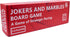 Set 2-8 48 4 MUCITAGF Jokers and Marbles Board Game - Solid Wood Pegs and Jokers Board Game for Players, Double-Sided